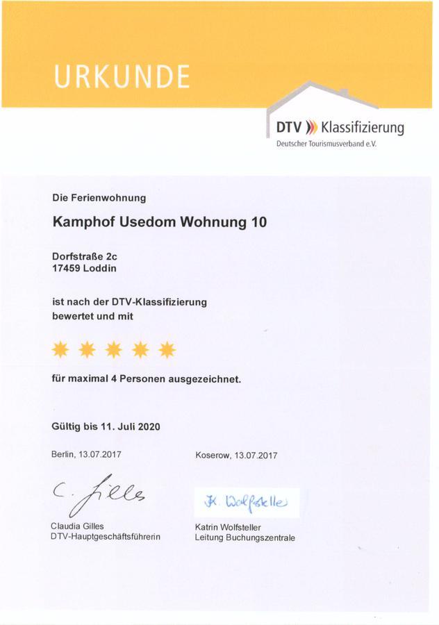 Kamphof Usedom Ferienanlage Loddin Εξωτερικό φωτογραφία